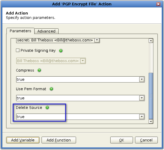pgp encrypt delete source