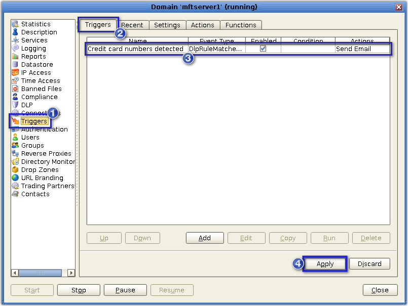 mft server edit triggers