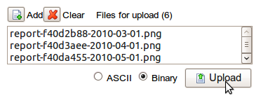 File Upload Interface