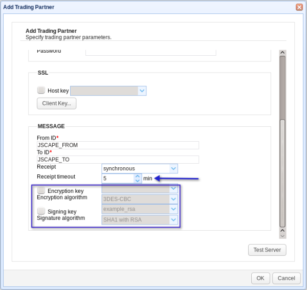 as2 mdn encryption and digital signature