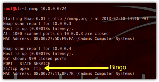 hacking brute force port access