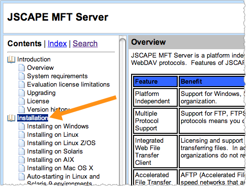 host sftp on mac os x