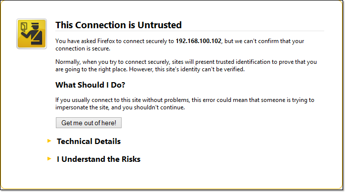 connection-is-untrusted