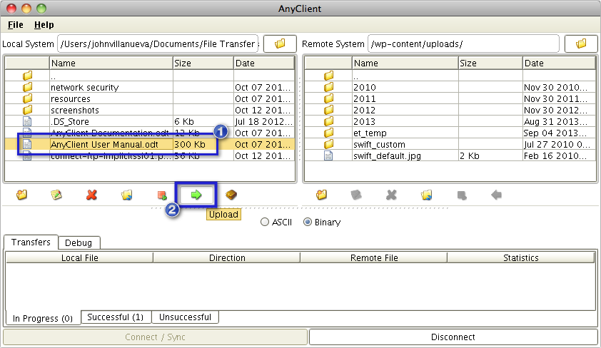 08 ftp client upload