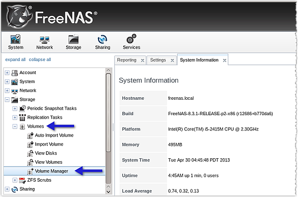 freenas_volume_manager