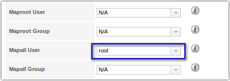 freenas mapall user root