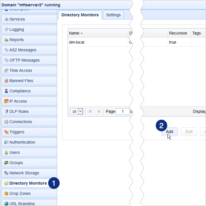 adding new directory monitor for s3