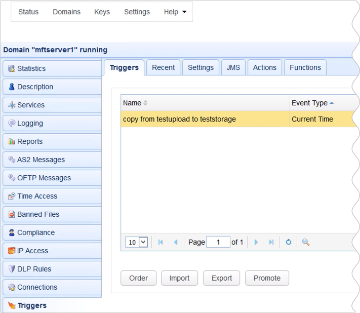 Using a Command in an Event Rule to Copy Files