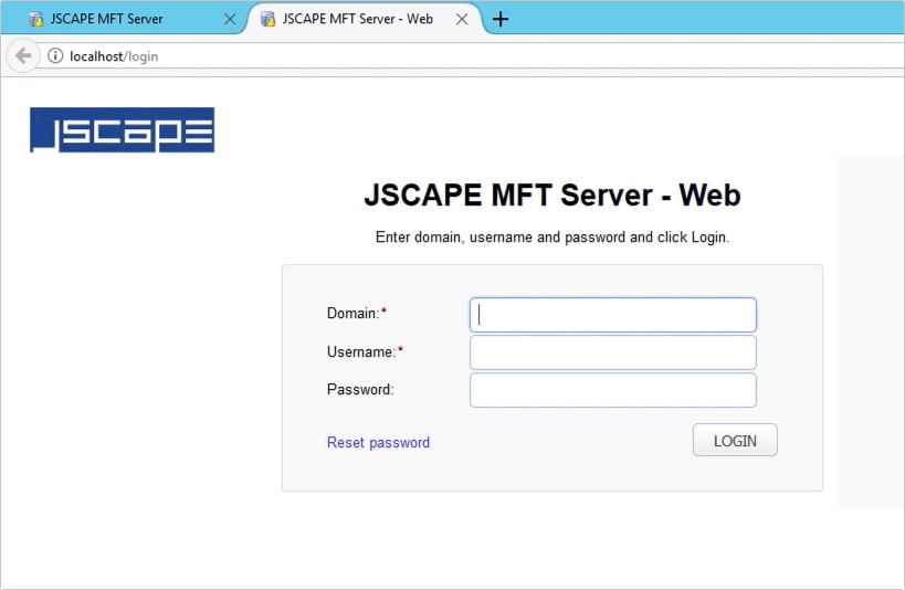 customizing web user interface of https file transfer service - 1