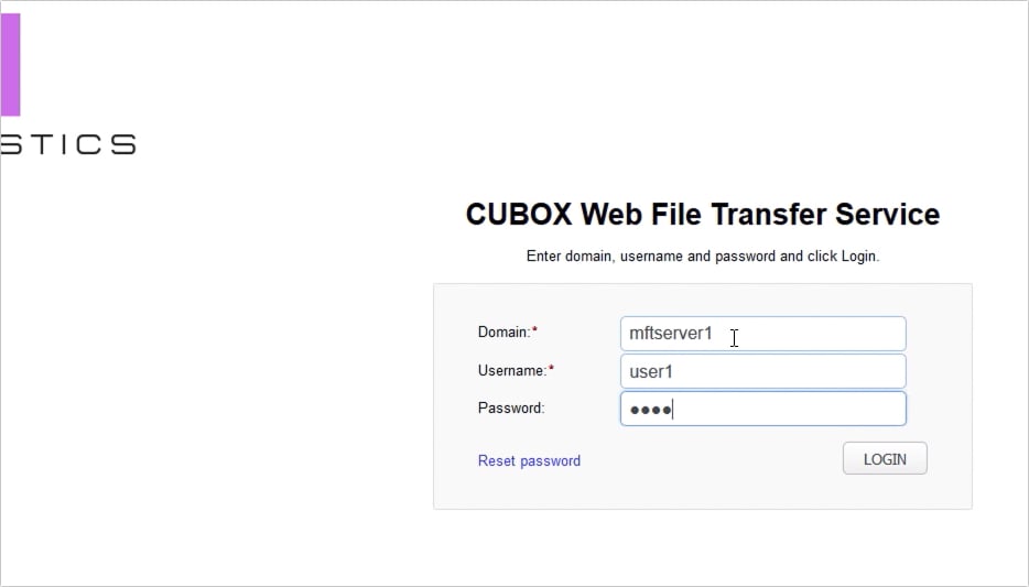 customizing web user interface of https file transfer service - 12