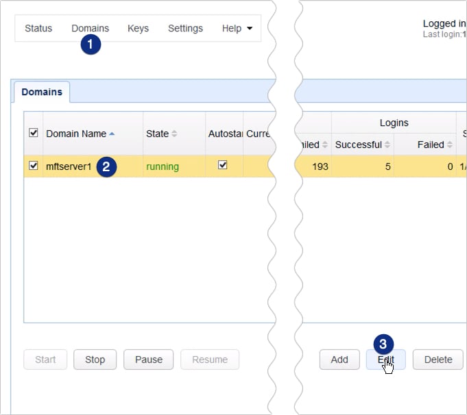 customizing web user interface of https file transfer service - 14