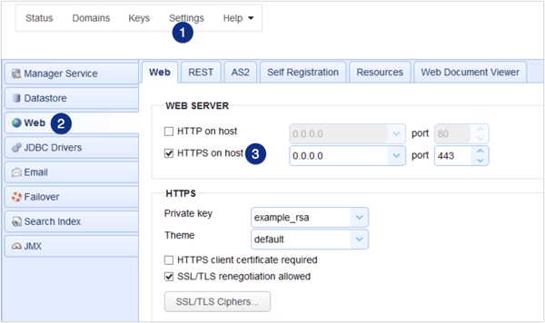 enable https on host