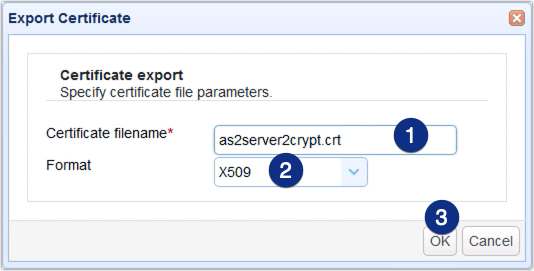 export certificate x509-1