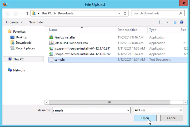 how to set up http file transfer - 10