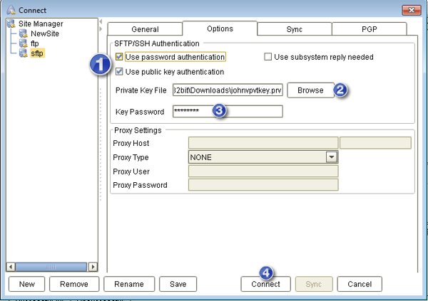 public key authentication