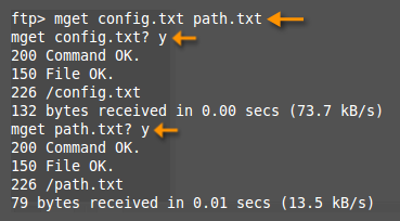 ftp mac command line