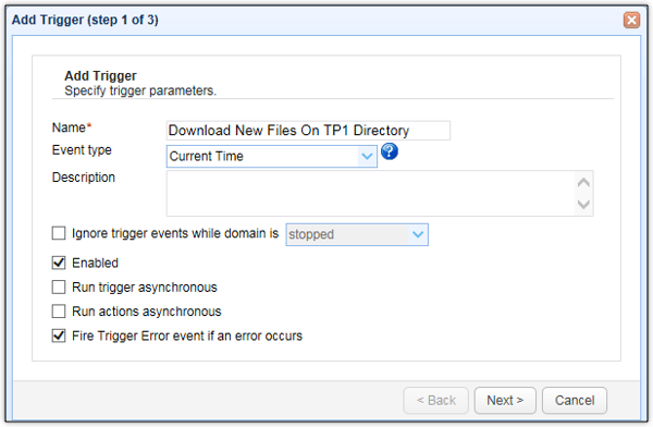 schedule file synchronization