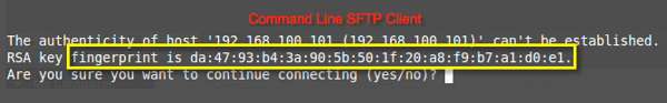 ssh key fingerprint command line