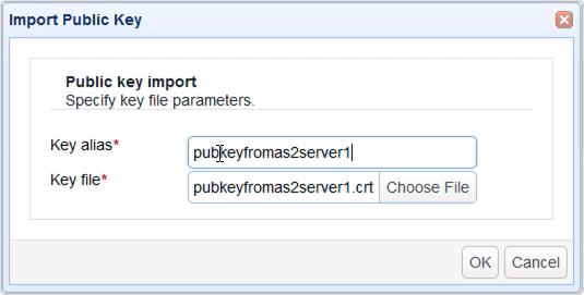 import public key digital certificate