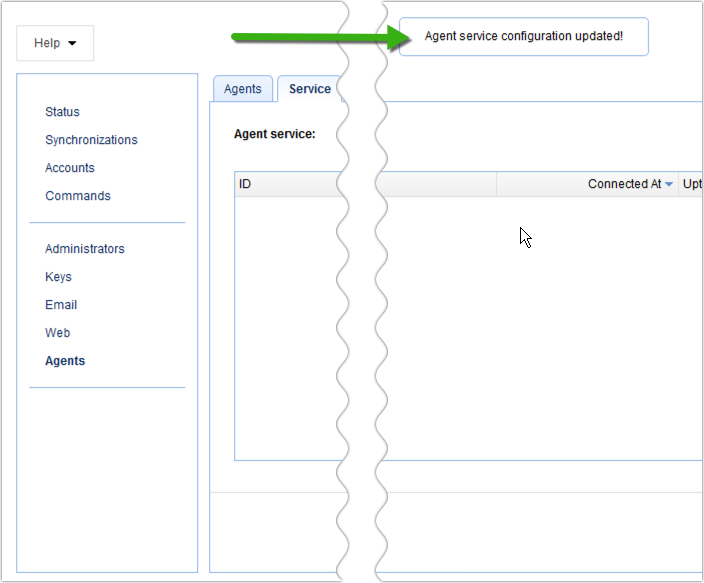 mft synchronizer agent in windows 07