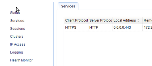 newly created https to http reverse proxy