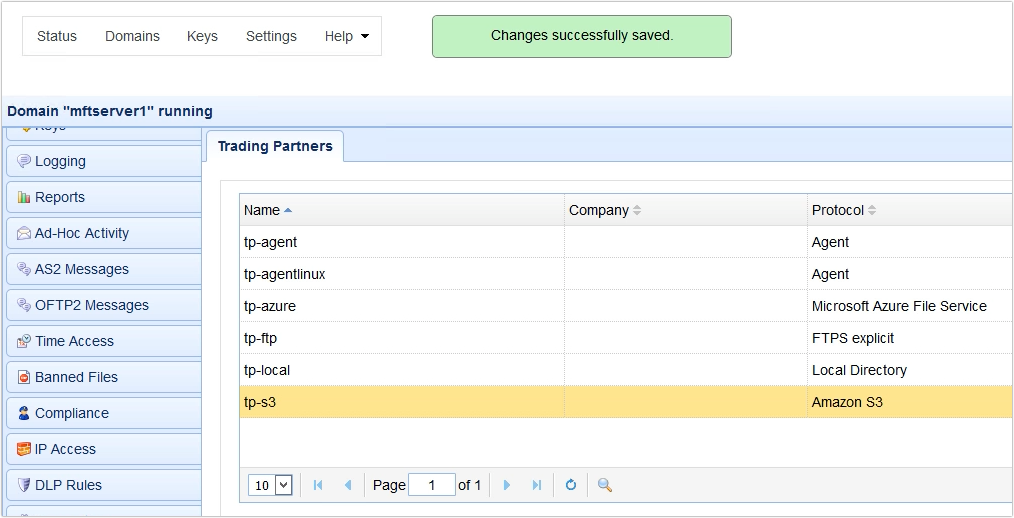 s3 aes 256 - trading partner saved