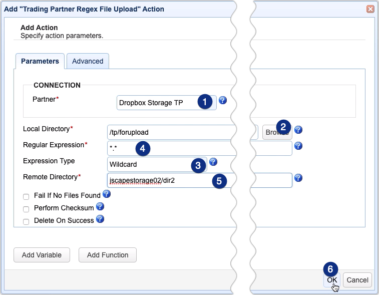 schedule automated file upload from server to dropbox - 13