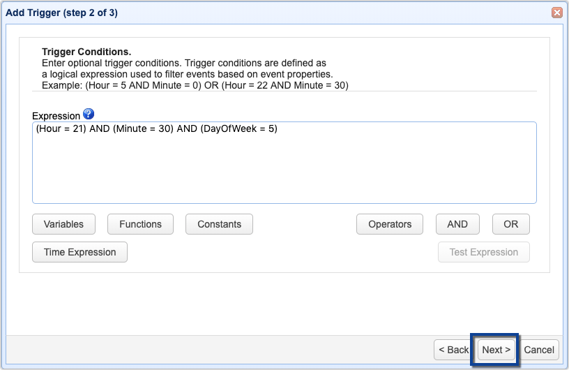 scheduling automated file transfers for files matching a regex 06