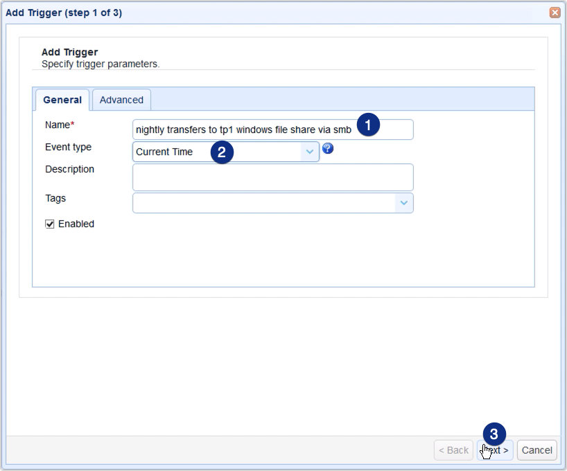 scheduling automated file transfers to a windows file share via smb - 09