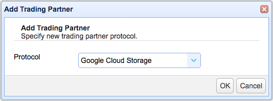 select google cloud storage trading partner