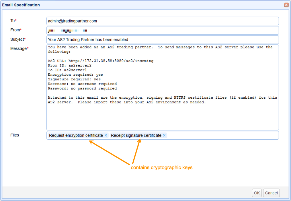 trading partner as2 email specification email message-1