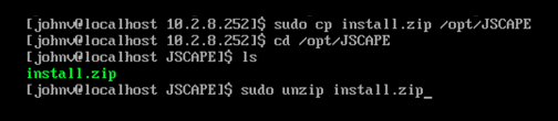 unzip jscape mft server zip installer