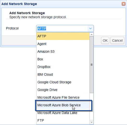 upload files to azure blog storage via ftp - add azure blob storage network storage