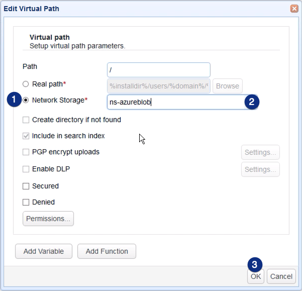 upload files to azure blog storage via ftp - edit virtual path