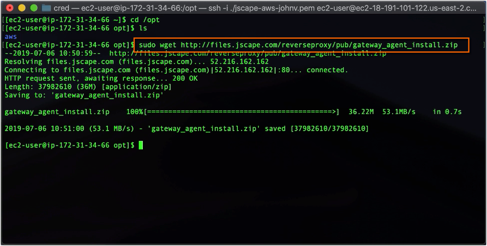 wget jscape mft gateway agent-1