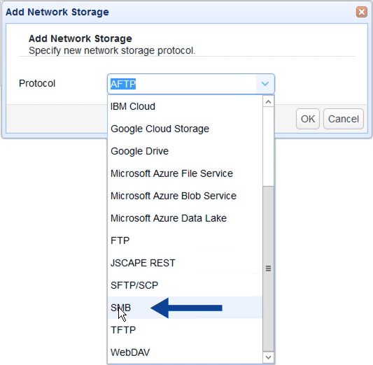 windows smb share as network storage for file transfer server - 05