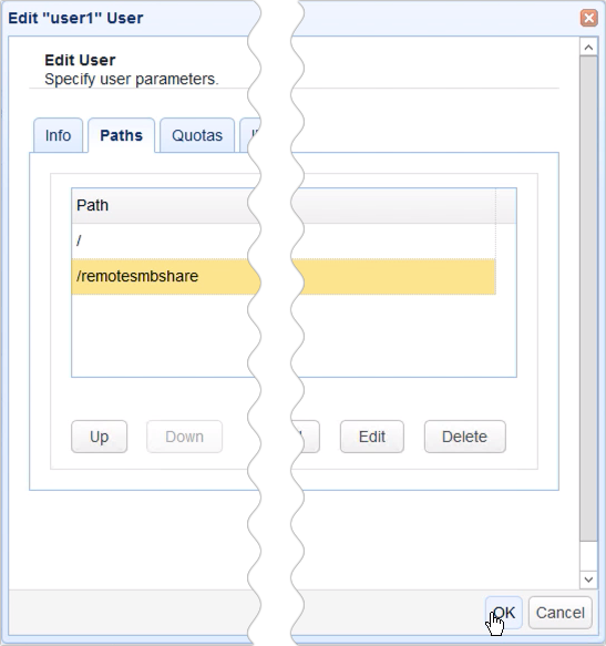 windows smb share as network storage for file transfer server - 13