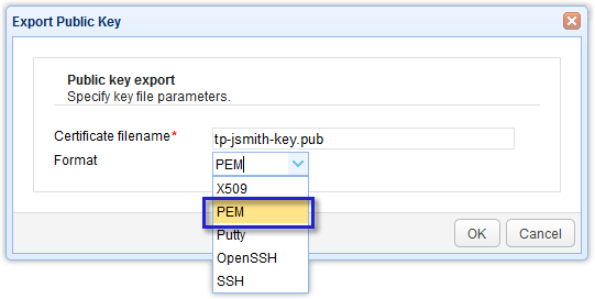export_public_key_for_sftp_authentication