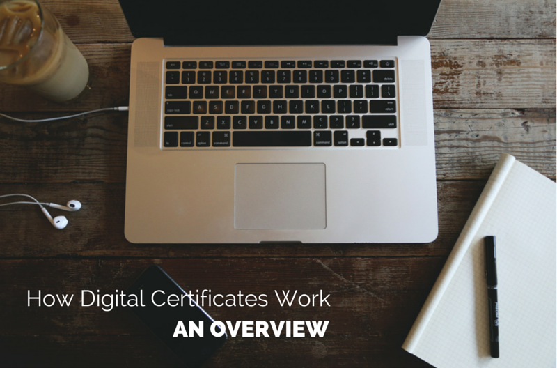 how digital certificates work overview