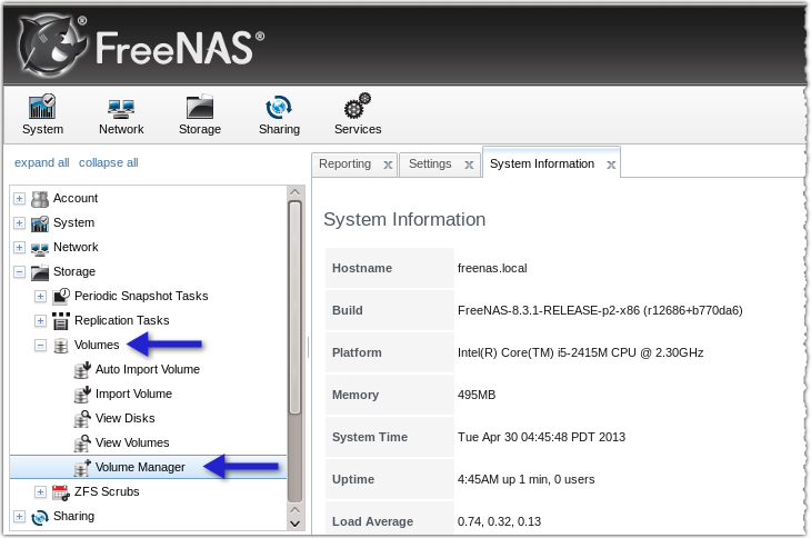 freenas_volume_manager