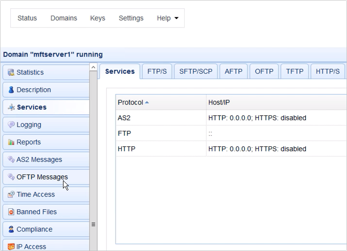 same file transfer services new mft server