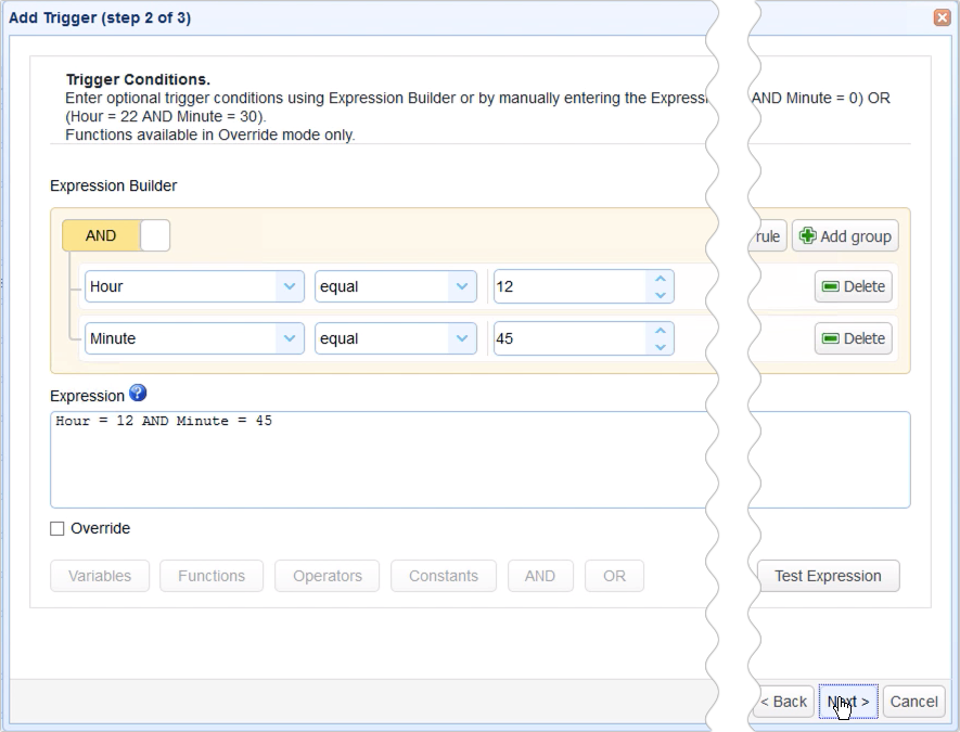 sync remote ftp to s3 - trigger conditions
