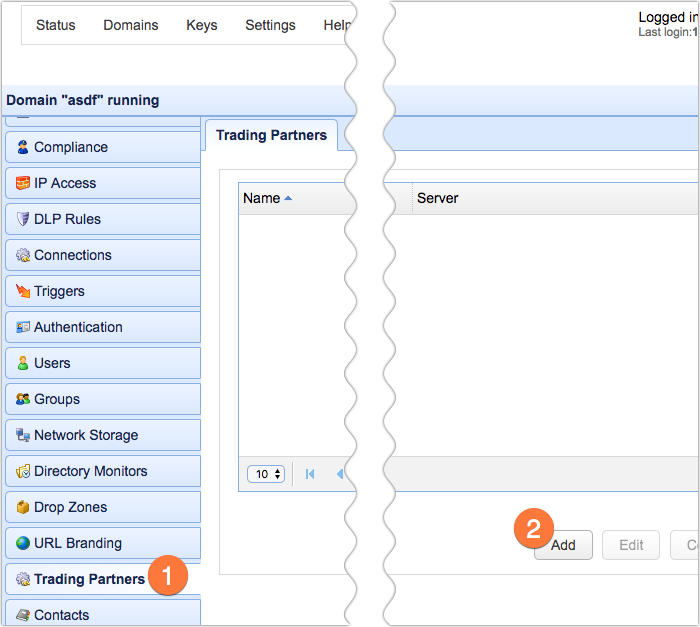 add google cloud storage trading partner