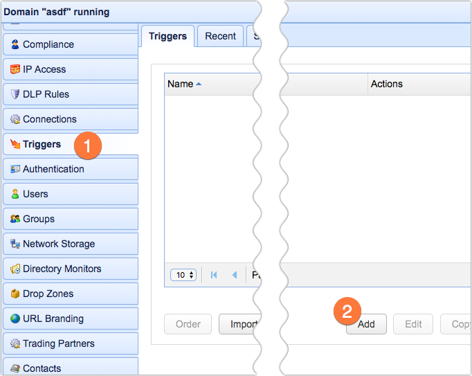 add trigger for upload to google cloud storage