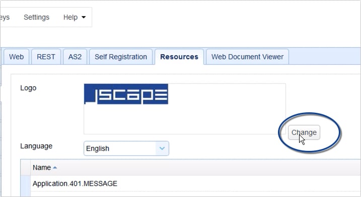 customizing web user interface of https file transfer service - 8
