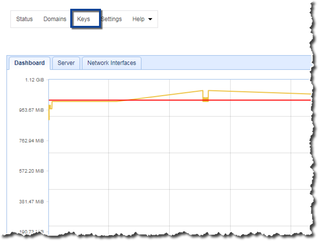 keys menu jscape mft server