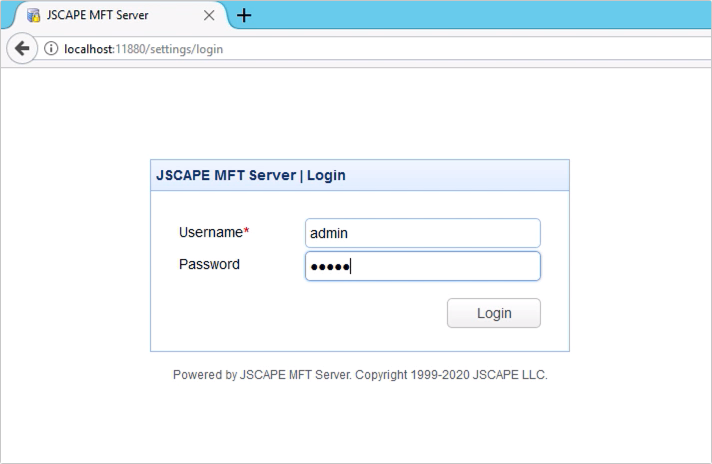 login mft server at new windows host