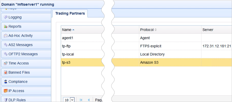sync remote ftp to s3 - s3 trading partner